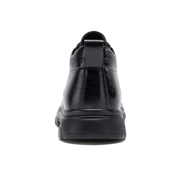 Warrior Comfortable, Versatile, And Breathable Formal Wear Casual Leather Shoes For Men, Black-2