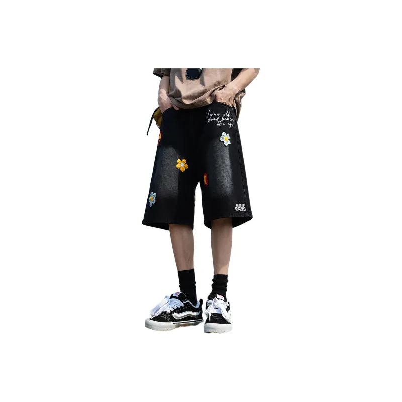 SOIE Denim Shorts Unisex-0