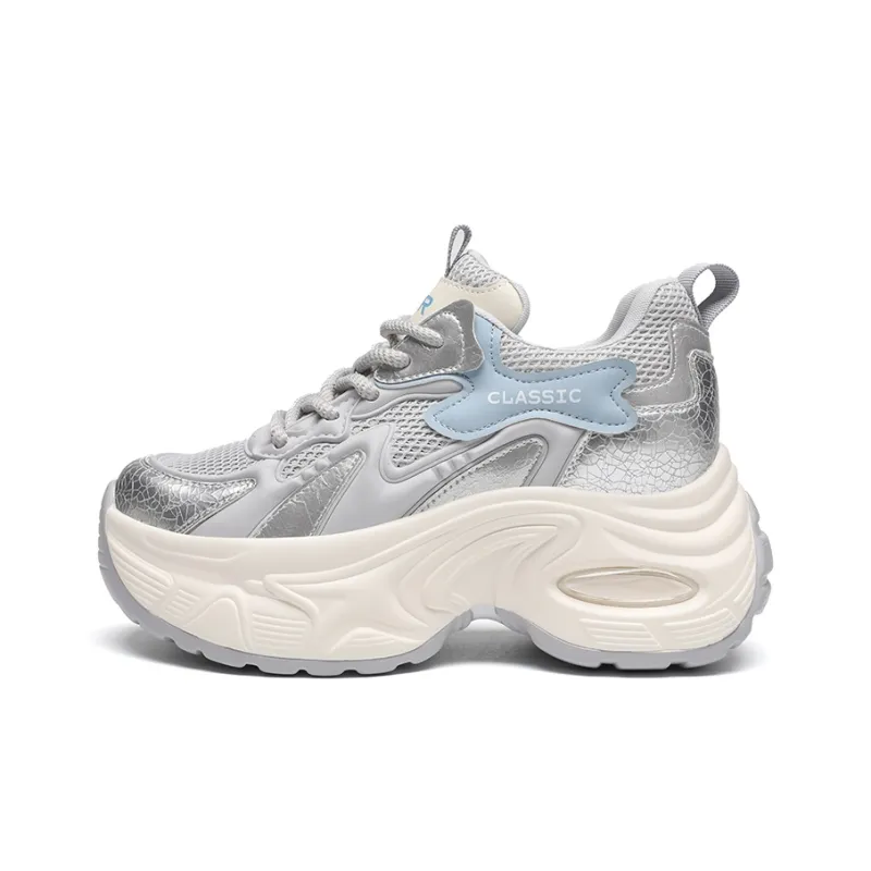 ZHR Whale Shoes Cushioning Abrasion Resistant Breathable Coverage Low Top Chunky Sneakers Women's-0