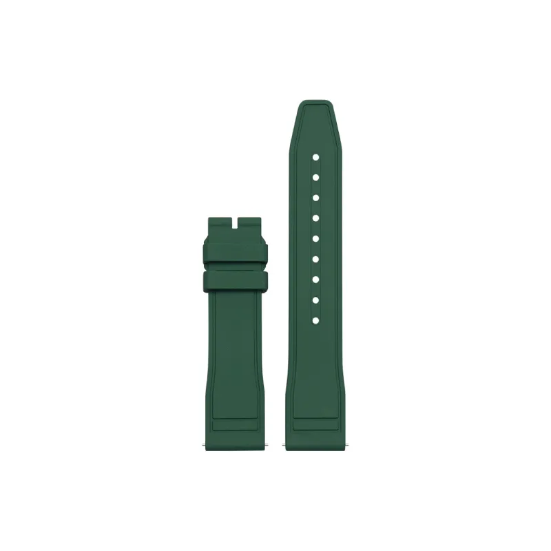 FUDIEN Compatibility With IWC Pilot Mark 'The Little Prince' Quick Release Strap Watch Band Fluoroelastomer Material-1