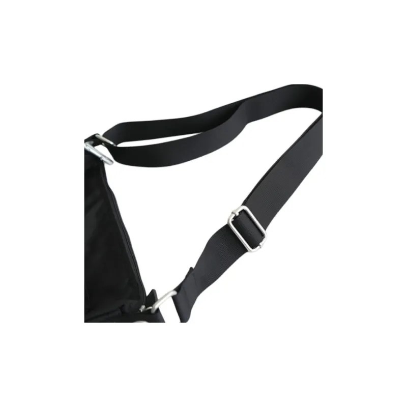 Marimekko Nylon Shoulder Bag, Crossbody Bag Regular Women's Black-6