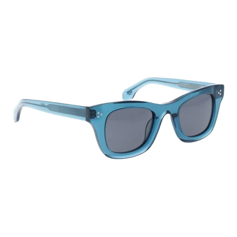 LOOK Acetate Cat Eye Sunglasses Women's Blue-1