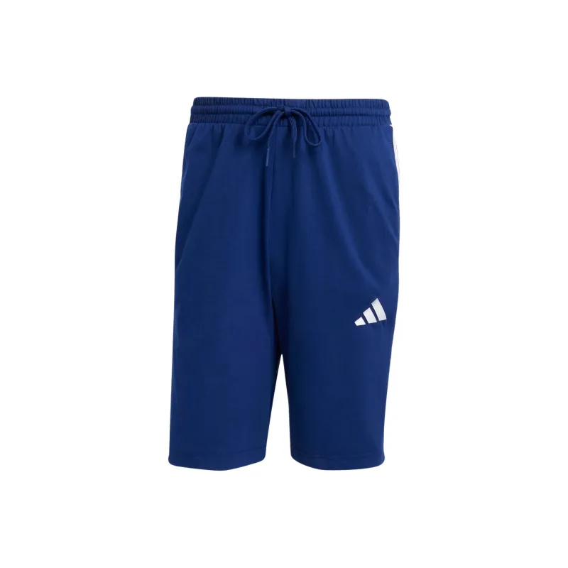 Adidas Free Shipping With AdiClub Essential 3 Stripes Single Jersey Shorts 10 Inch-0