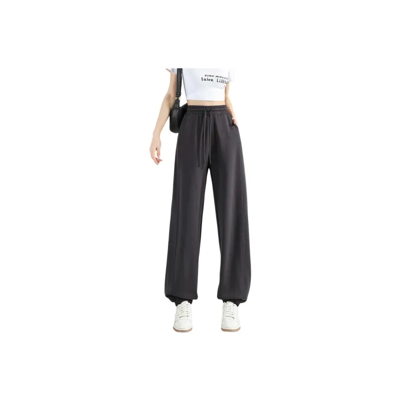 Tonlion Casual Pants Women's Dark Gray-0