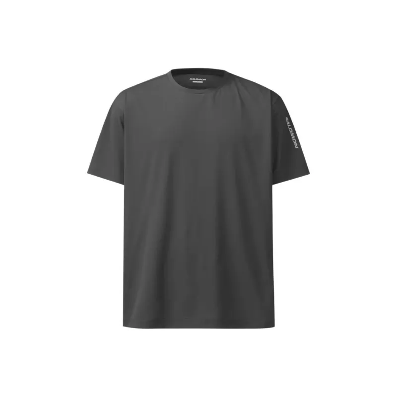 SALOMON T Shirts Men Black-0