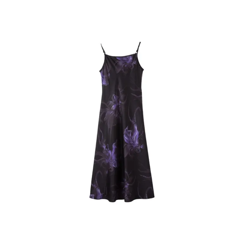 Late White Slip Dresses Women's Multicolor-1