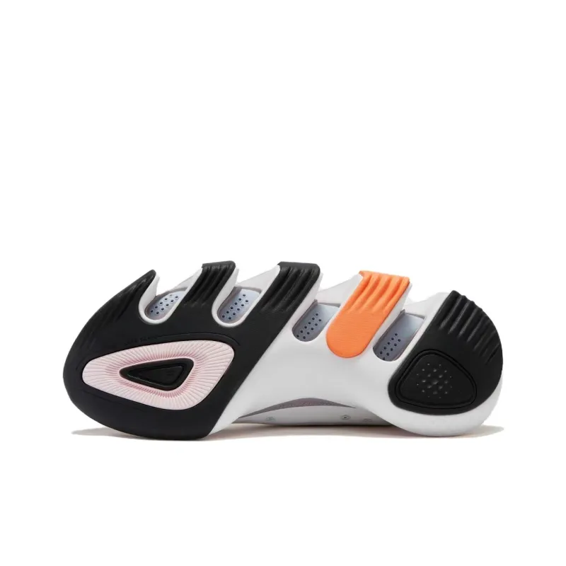 SAFA x FILA Pioneer Series Anti Slip Wear Resistant Low Top Running Shoes Women's Black Gray White-2