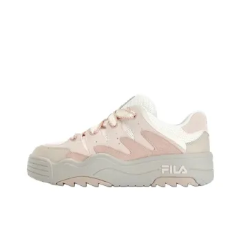 FILA Rosetta Anti Slip Wear Resistant Low Top Casual Shoes Women's Pink