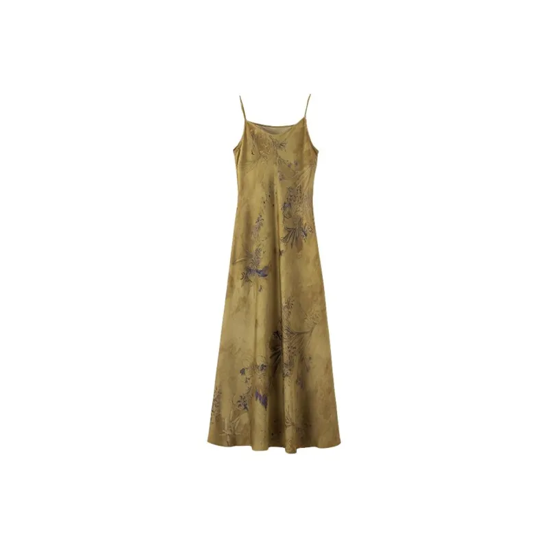 Late White Slip Dresses Women's Multicolor-0