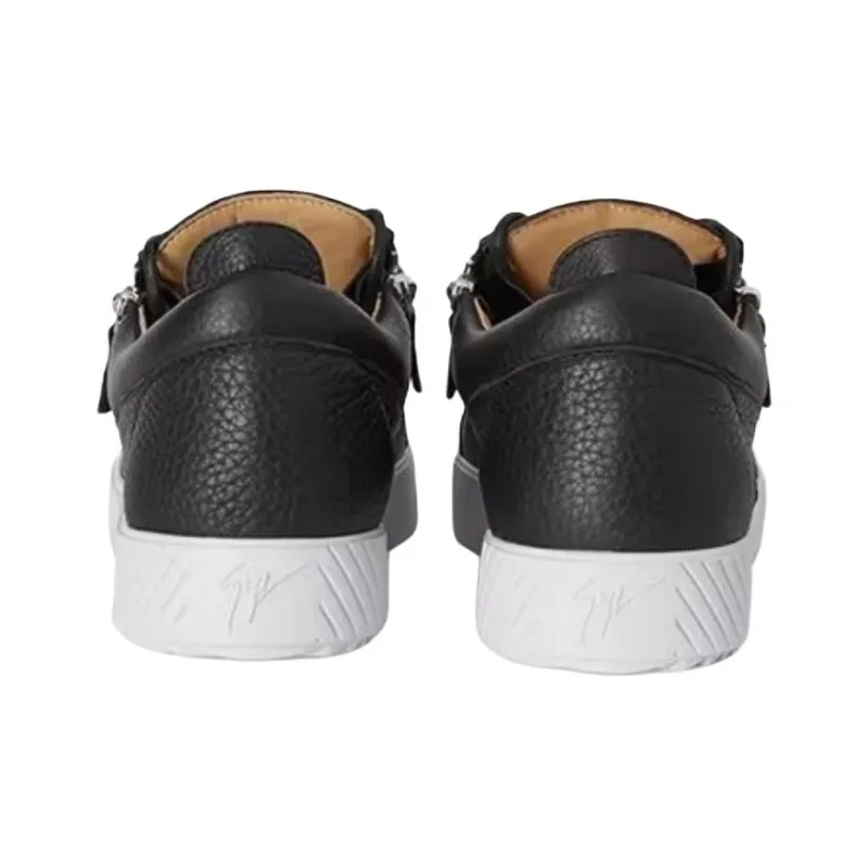 Giuseppe Zanotti/GZ Low Top Skateboard Shoes Men's Black-4