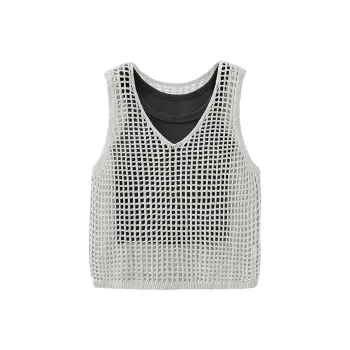 Cypress House Knitwear Women's Light Gray