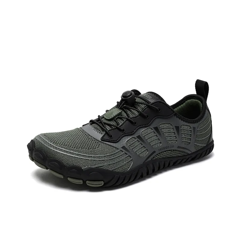 HOBIBEAR Shock Absorbers Slip Resistant Breathable Low Top Casual Shoes Unisex-16