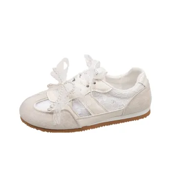 Luji Casual Shoes Women's Low Top Ecru