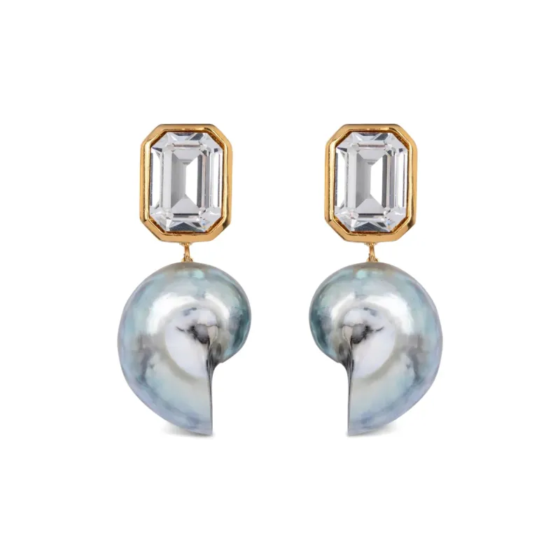Jennifer Behr Glass Earrings Women's Silver-0