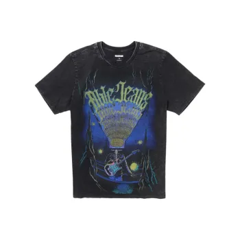 ABLE JEANS T Shirts Unisex Meteorite Gray