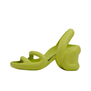 CAMPER Kobarah One Strap Sandals 7.6cm Women's Yellow Green