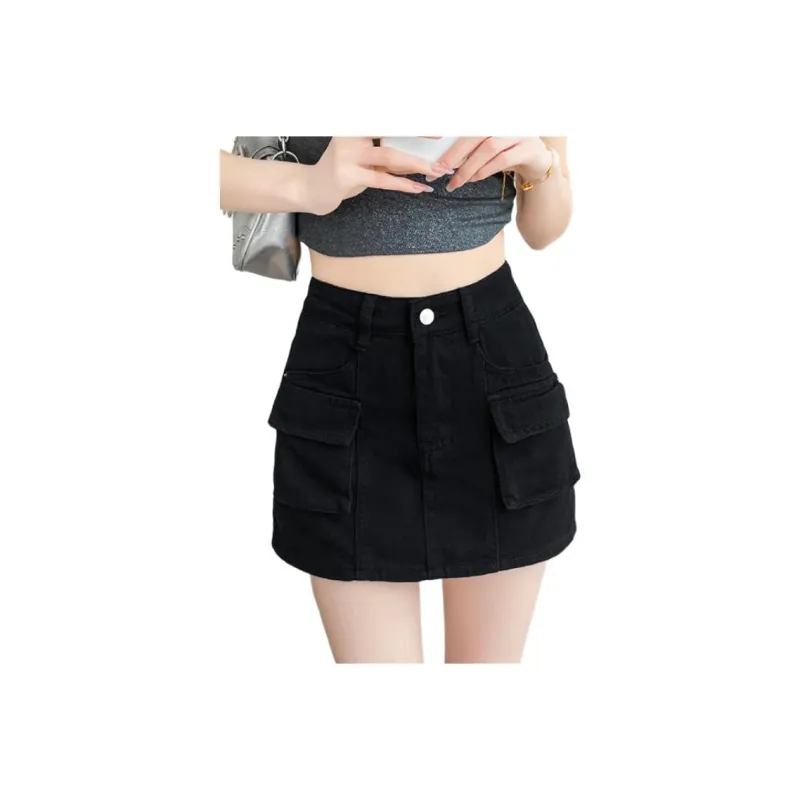 YINLEI Cargo Short Skirts Women's-6