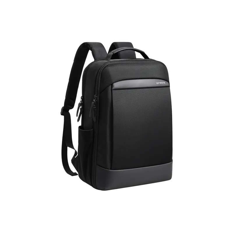 SEPTWOLVES Fabric High University Student Backpack Laptop Bag Backpack QPL Regular Unisex Gunmetal-6