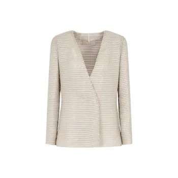 AMANI Leather Jacket Women's Beige