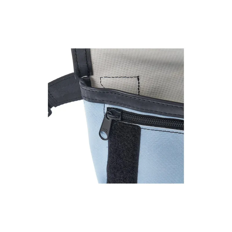 FREITAG F40 JAMIE Polyester Crossbody Bag, Shoulder Bag Unisex Dark Blue & Light Blue-8