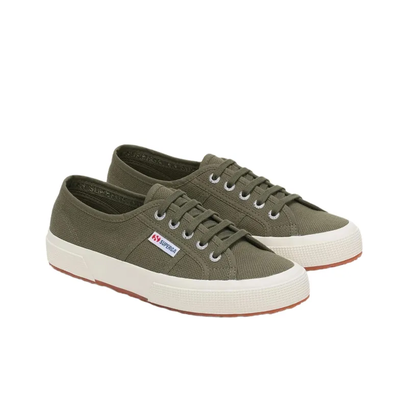 SUPERGA 2750 COTU CLASSIC Abrasion Resistant Low Top Skateboard Shoes Unisex Green-1