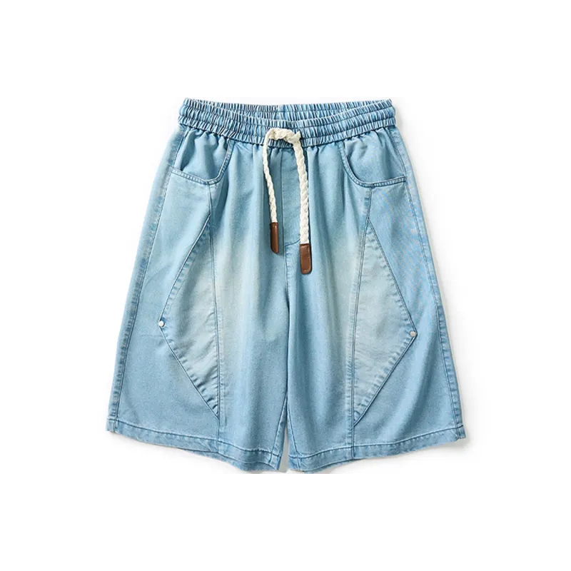 LIGHTNING MONSTER Denim Shorts Unisex-4