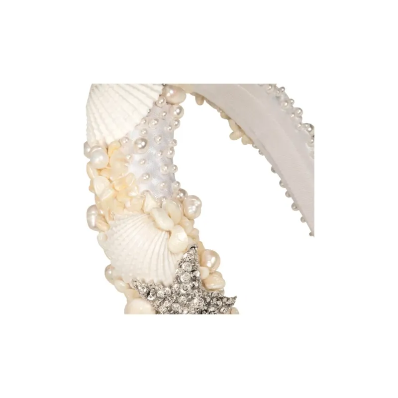Jennifer Behr Pearl Headbands Women's White-1