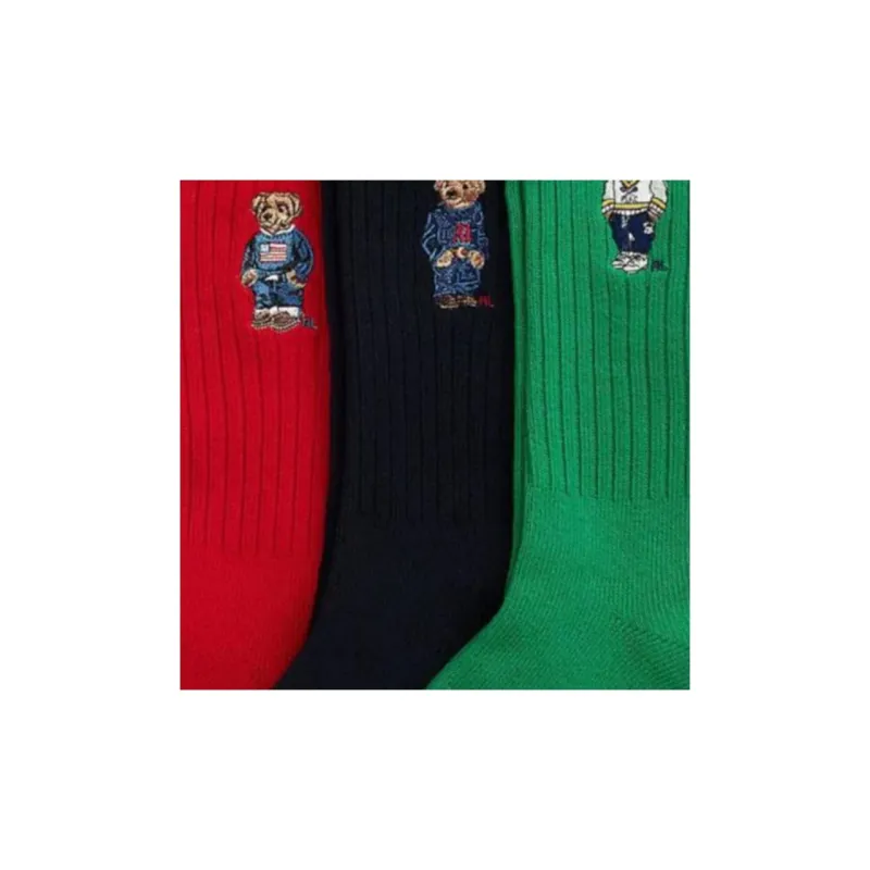 Polo Ralph Lauren Mid Calf Socks Men's 3 Pack-2