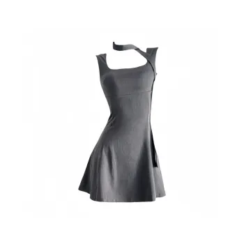 YGPRW Slip Dresses Women's Gray