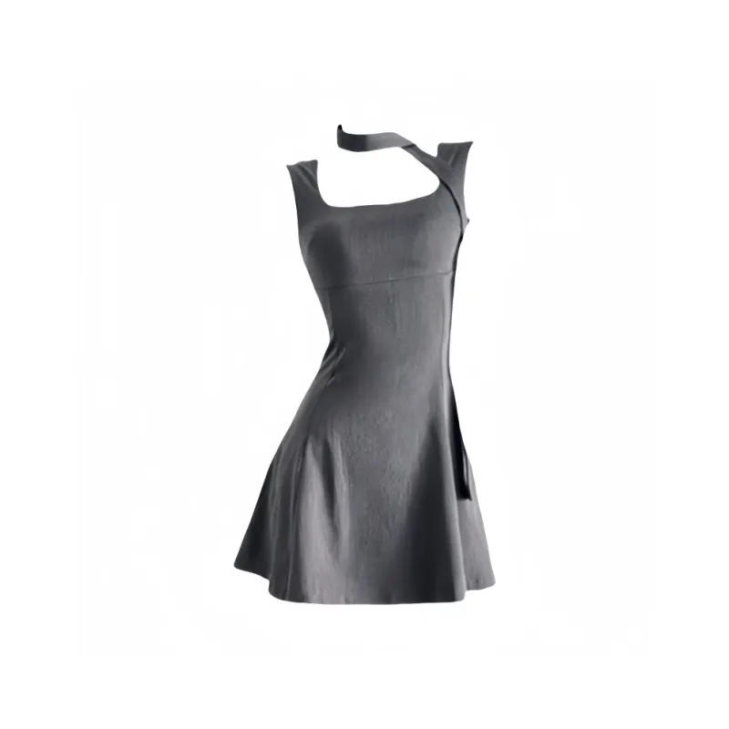 YGPRW Slip Dresses Women's Gray-0