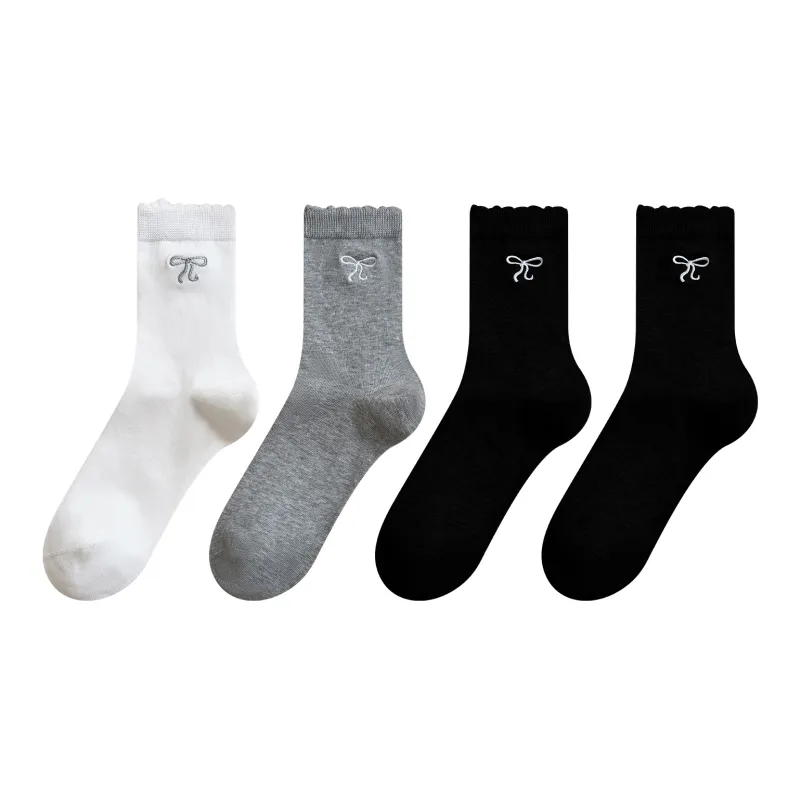 XXLLG Mid Calf Socks Women's Combo Set-2