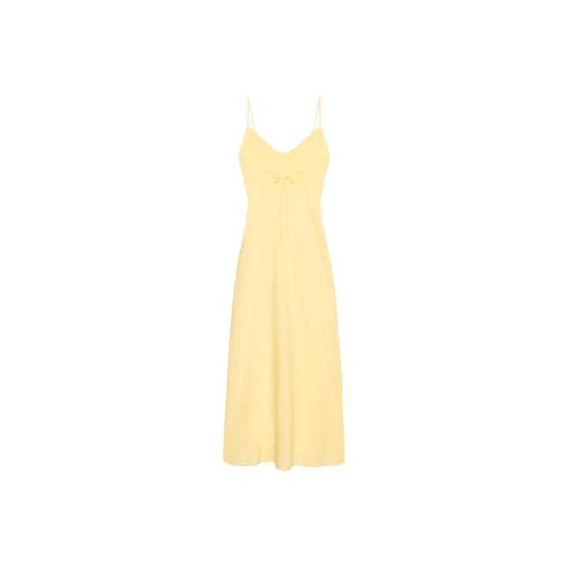 ZARA Slip Dresses Women's Yellow-1