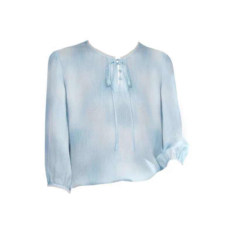 Ink Beauty Shirts Women's Blue-0