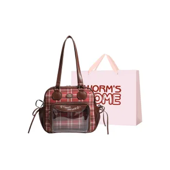 Worm's Home PU Shoulder Bag Women's Multicolor