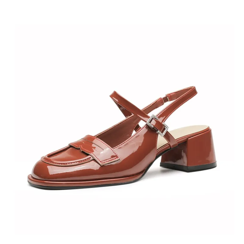 TADSW Chunky Heel High Heels Women's-0
