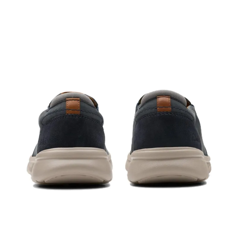 Clarks Bradley Ease Casual Shoes Men's Blue-4