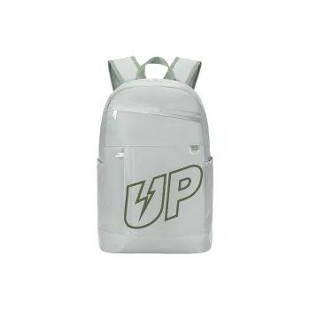 TURN UP Polyester Backpack Unisex Gray