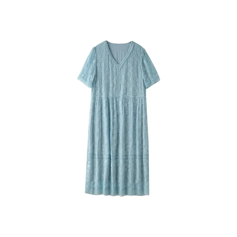 To The West Short Sleeved Dress Women's-0