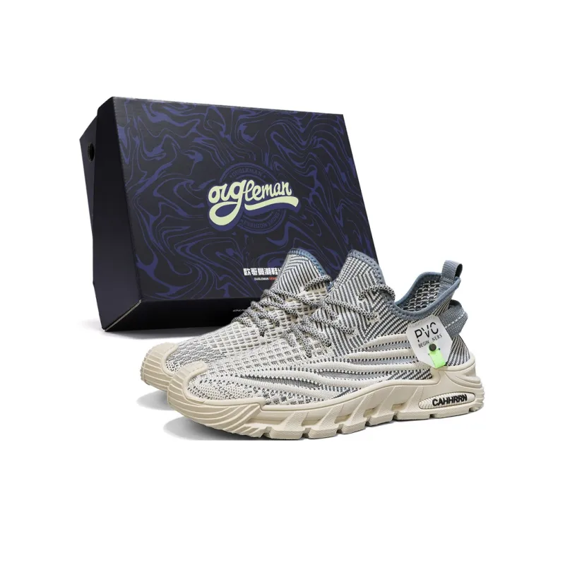 OUGLEMEN Low Top Casual Shoes Men's-11