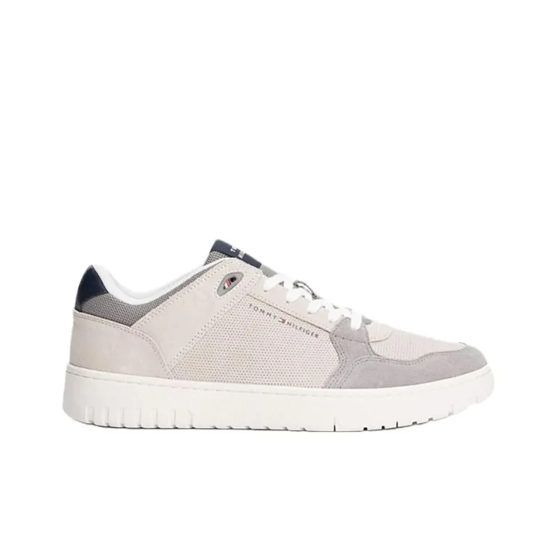 Tommy Hilfiger Trainers Low Top Skateboard Shoes Men's Gray-1