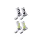 2 Pack (White Black+White Green)