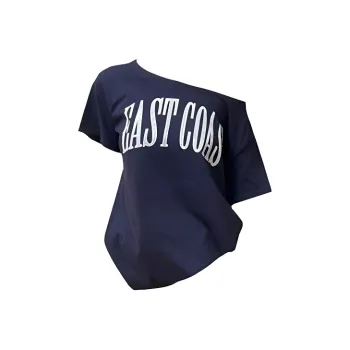 MO VOICE T Shirts Women's Navy Blue
