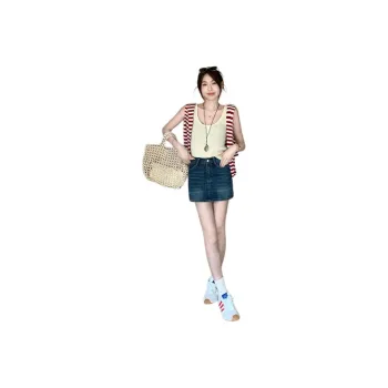 YINLEI Denim Short Skirts Women's