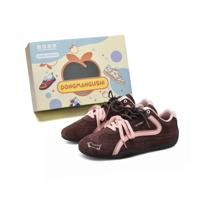 Anime Story Slip Resistant, Abrasion Resistant, Lightweight, Breathable Low Top Skateboard Shoes Women's-1