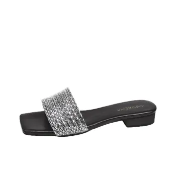 WUJI Slip Resistant Abrasion Resistant Slide Slippers Women's