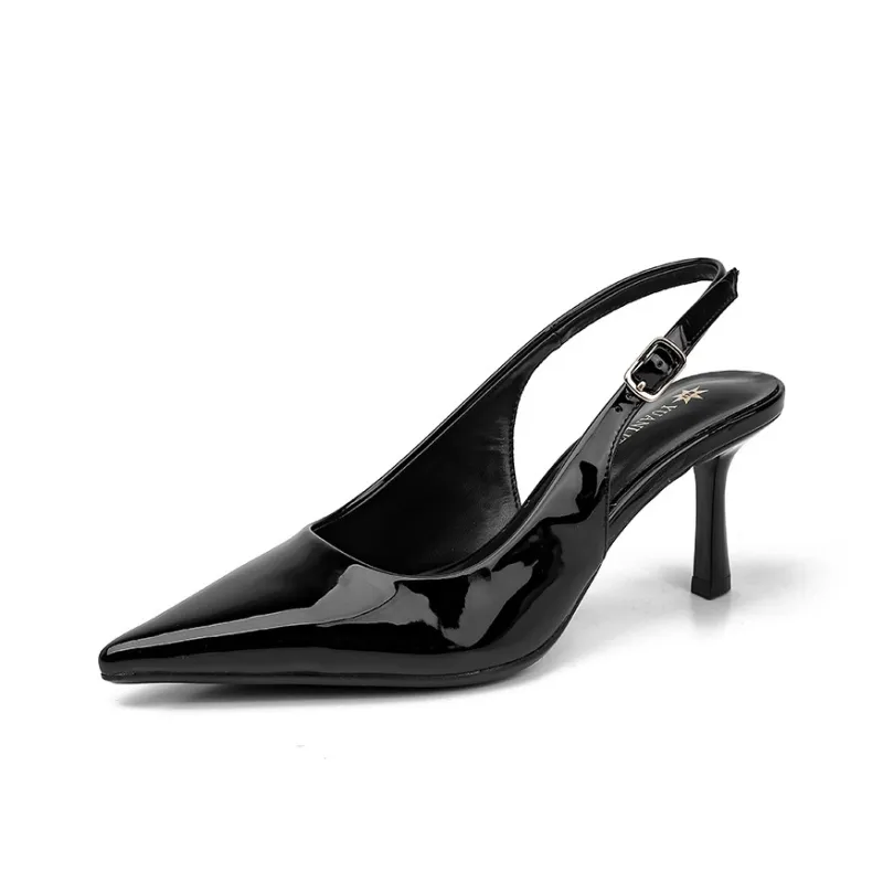 Aimilian Slim Heel High Heels 7CM Women's-5
