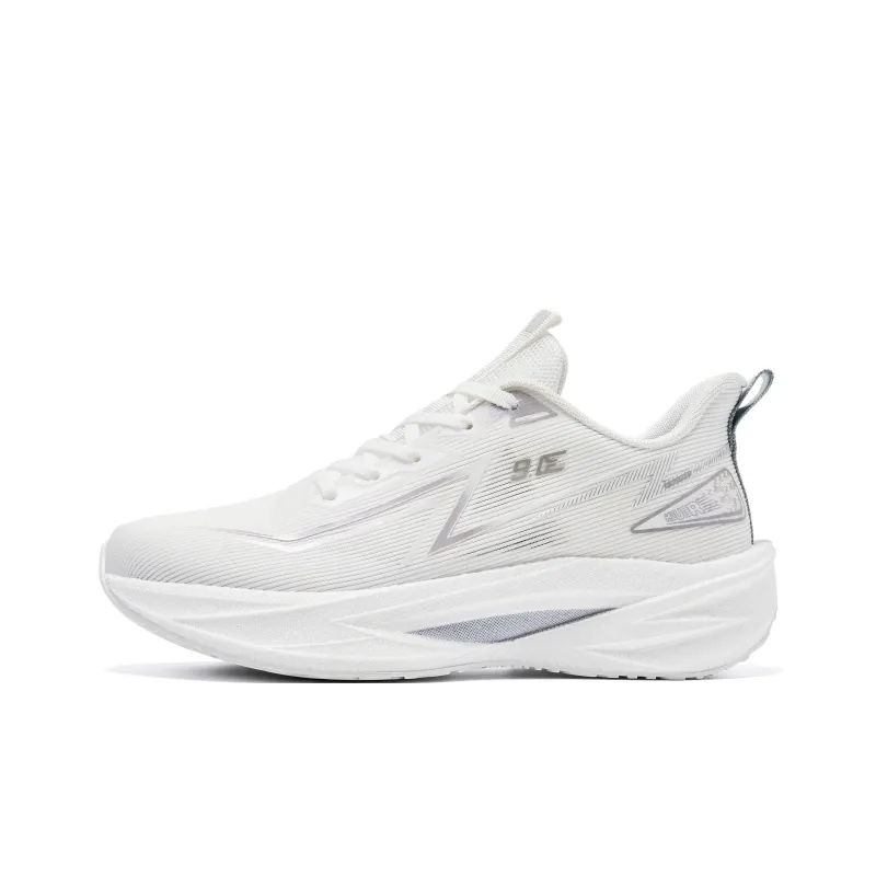 Jianjie Running Shoes Unisex Low Top White/Green/Black/Cyan-5