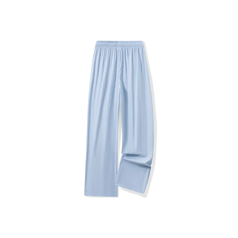 SOIE Cargo Pants Unisex Pink [Summer Cool Ice Silk Material]-76