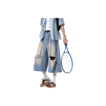 Double Dealer Denim Shorts Unisex