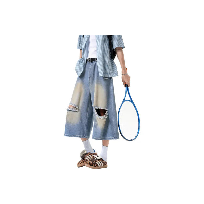 Double Dealer Denim Shorts Unisex-0